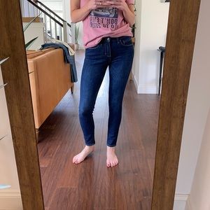 Banana Republic Dark Navy Skinny Jeans